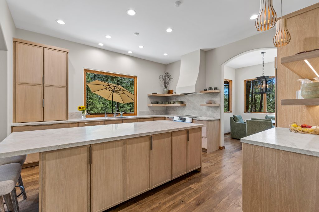 Home Remodeler for Flagstaff Kitchen Remodel with Servery Window