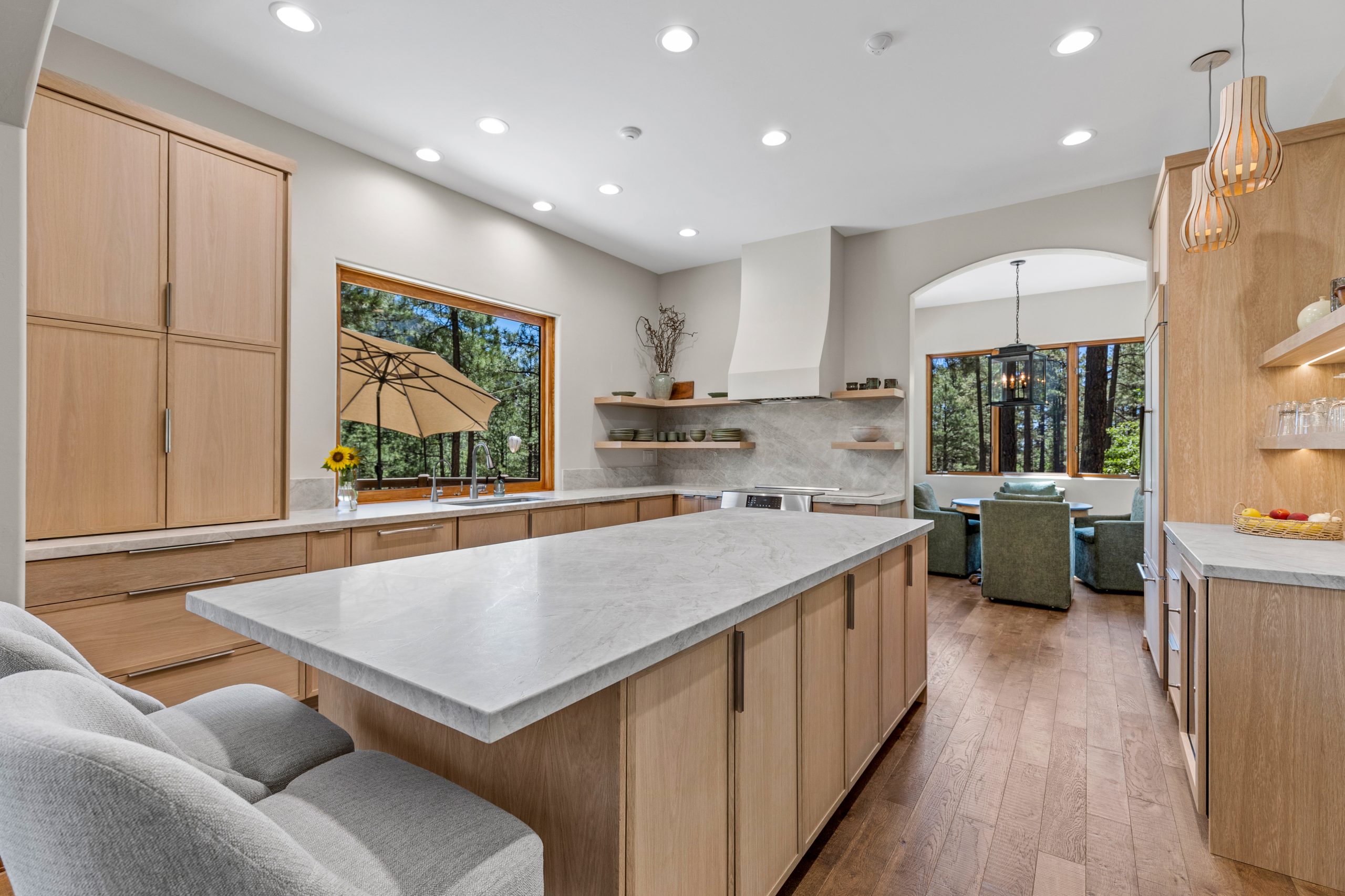 Flagstaff Home Remodel with Full View of new Kitchen