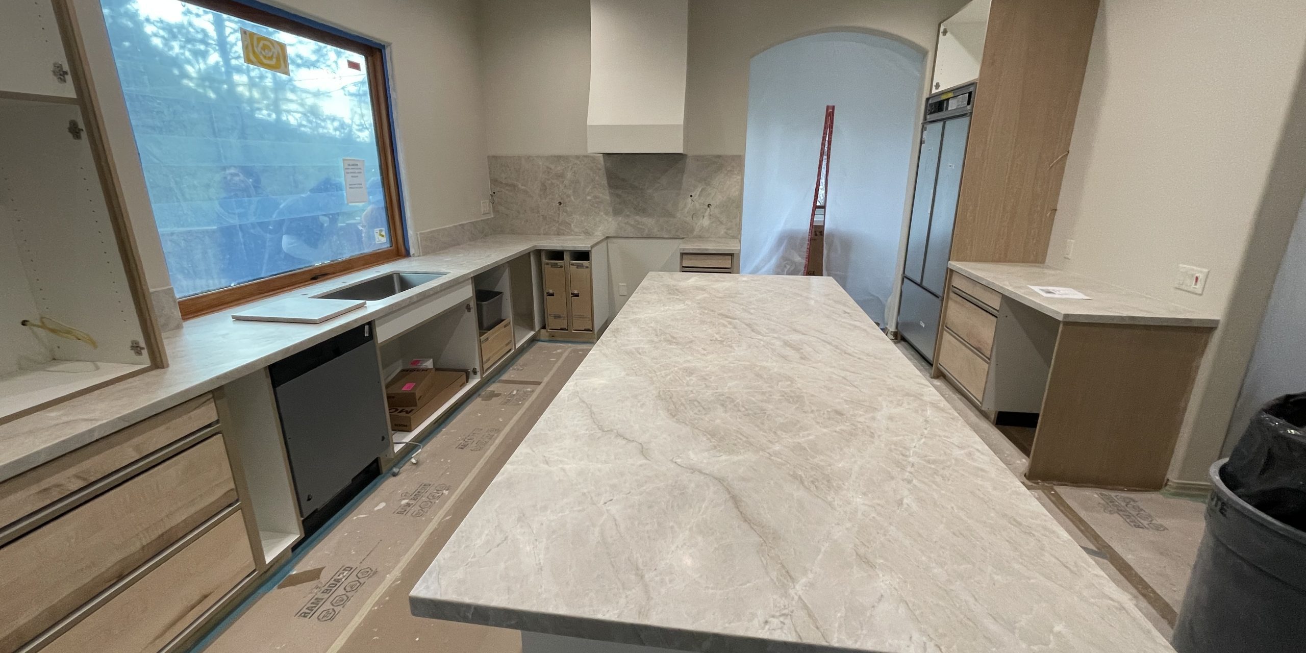Kitchen Remodel in progress in Flagstaff