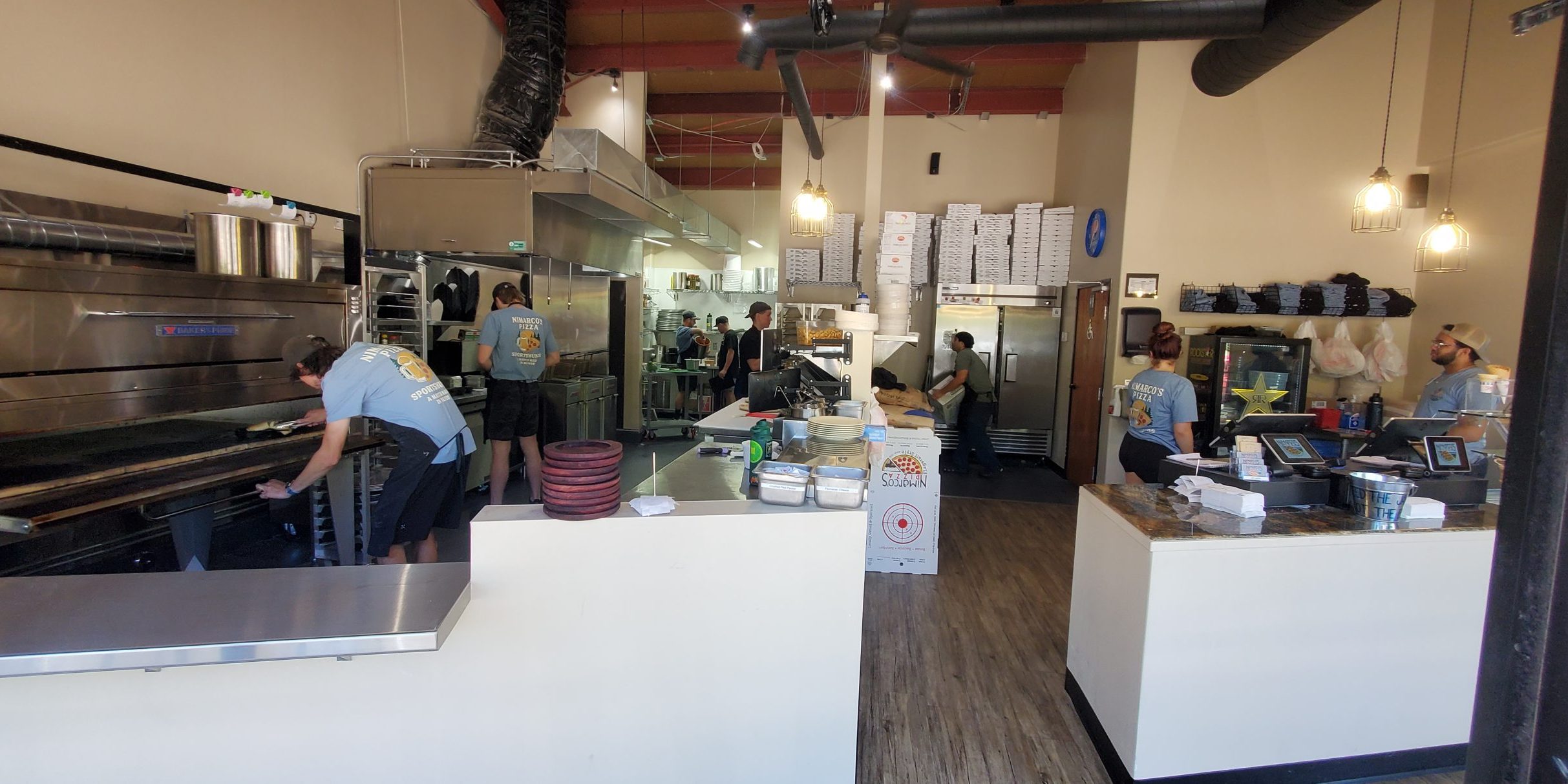 Tenant Improvement Pizza Place in Munds Park Interior Tenant Improvement for Pizza Place in Munds Park by Flagstaff General Contractor